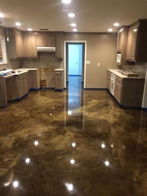 Basement Concrete Floor Paint Ideas Lowes In 2022 Metallic Epoxy