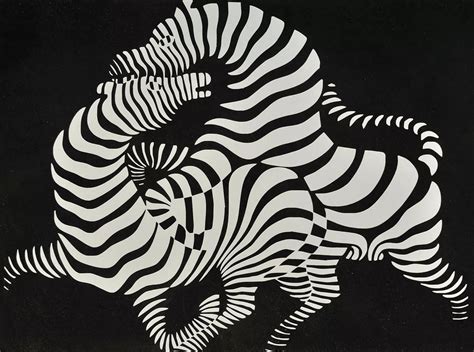 Victor Vasarely Zebra 1937 Museum
