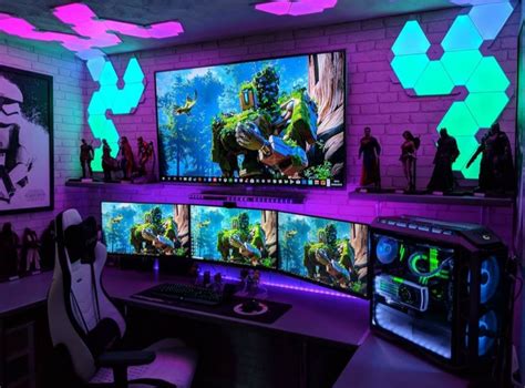 Pin By The Wildbros On Room Ideas Gaming Room Setup Video Game Rooms