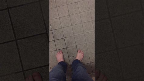 Stepping Barefoot In Jeans Into Urine In A Public Bathroom Youtube