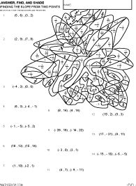 Find the slope for each graph. Preview of Finding the Slope Art - Level 3 | Art ...