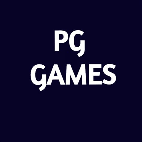 Pg Games Youtube