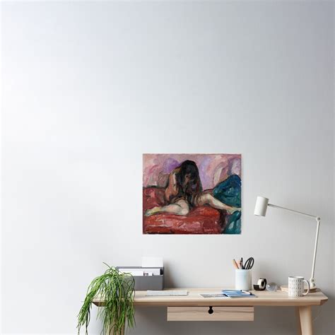 Weeping Nude Edvard Munch Poster For Sale By Iconicpaintings