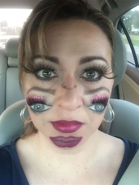 My Two Faced Look For Halloween I Used All Younique Make Up To Complete This Look Younique