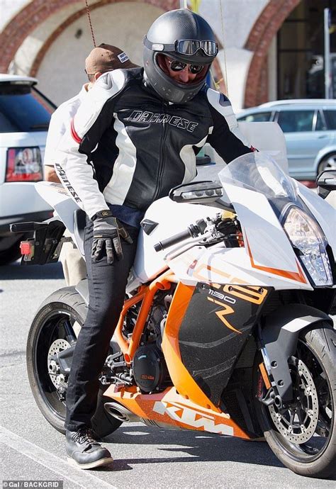 Bradley cooper channels his inner james dean as he takes his motorcycle out for a spin on. Bradley Cooper zooms away on a motorcycle after lunch in ...