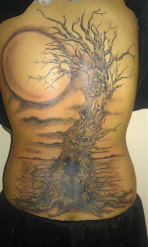 Evil Tree Tattoo