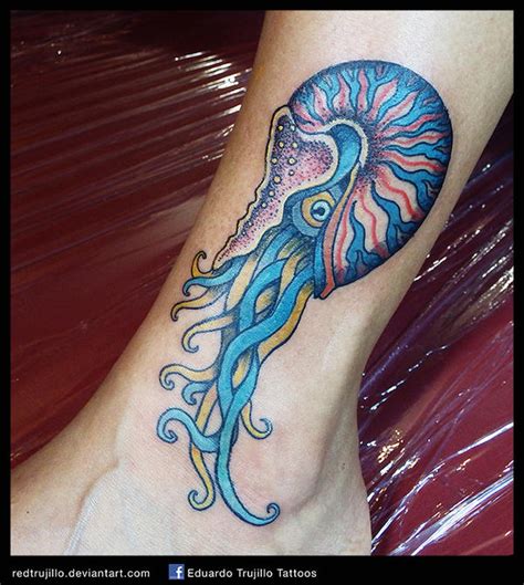 Nautilus tattoo by redtrujillo on DeviantArt