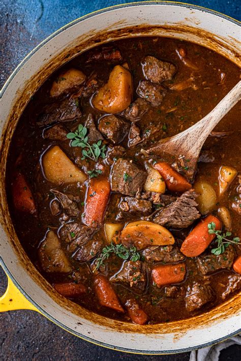 Guinness Beef Stew Recipe Irish Stew Olivias Cuisine
