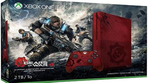 Gears Of War 4 Limited Edition Xbox One S And Two Controllers Announced