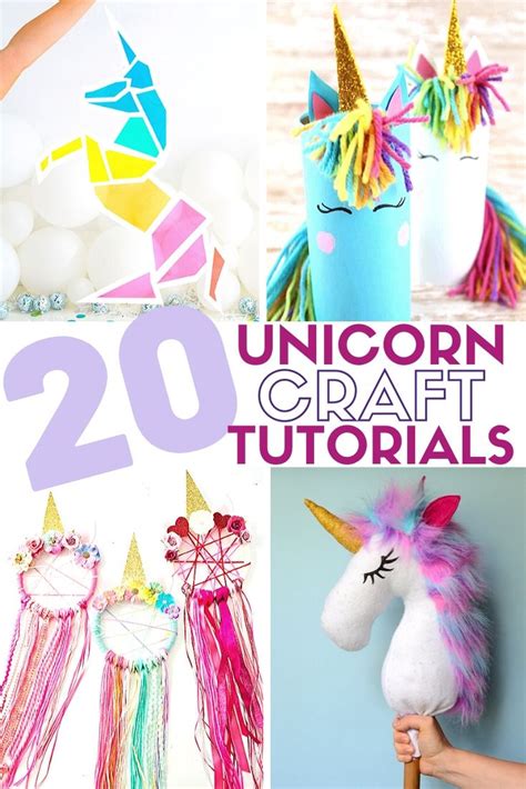 20 Easy Magical Unicorn Crafts The Crafty Blog Stalker Crafts