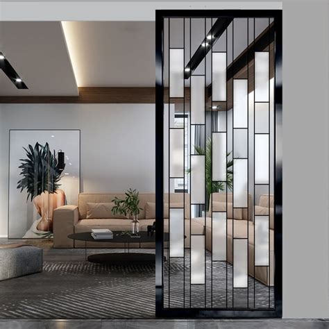 Living Room Glass Partition Walls For Home Bestroom One