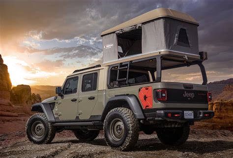 Hardtop Jeep Gladiator Camper Shell Alu Cab Canopy Camper For 2020
