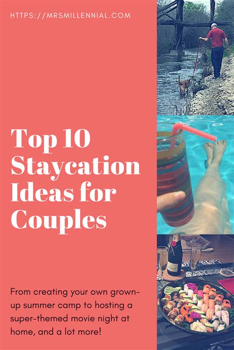 10 fun staycation ideas for couples — mrs millennial fun staycation staycation traveling by