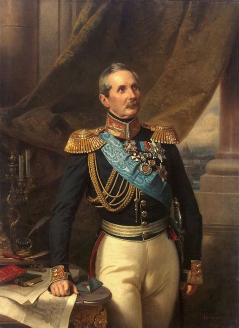 Kruger Franz Portrait Of Pyotr Kleinmichel Royal Portraits