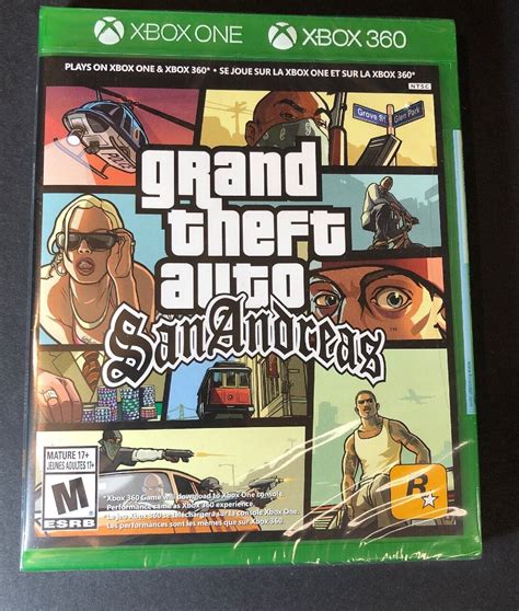 Gta Grand Theft Auto San Andreas G2 Case Xbox One And Xbox 360 Neu Ebay