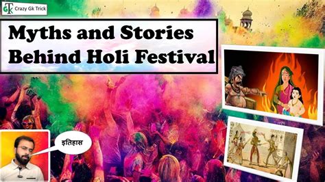 Myths And Stories Behind Holi Festival History Of Holi Festival