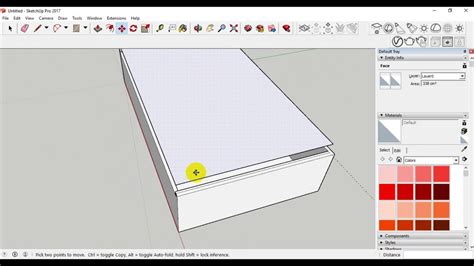 Tutorial Sketchup Membuat Box Display Acrylic Youtube