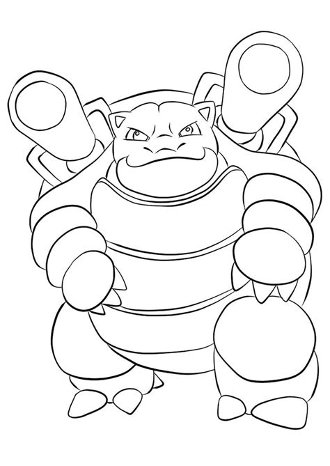 Blastoise Pokemon Coloring Pokemon Coloring Pages Coloring Pages