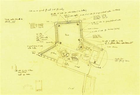 Stan Allen On Instagram Early C 1966 Plan Drawing By Louis Kahn For