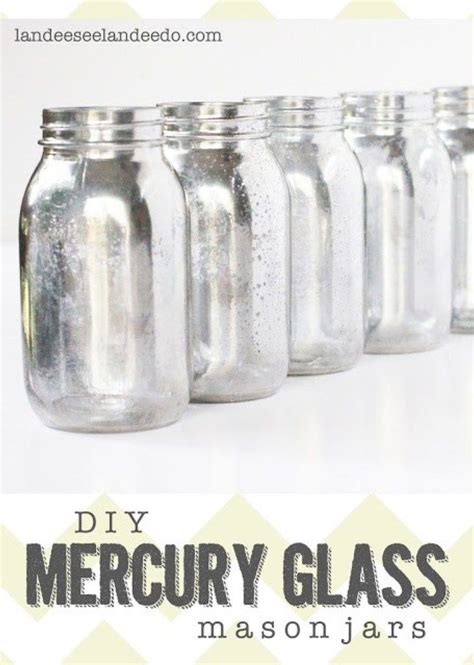 Diy Mercury Glass Mercury Glass Diy Mason Jar Diy Mercury Glass