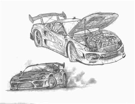 Use the download button to find out the. coloring pages drifting cars | Cars coloring pages ...