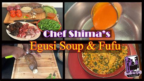 It is a staple in most west african home and it is an uncomplicated one pot meal that is. How to make Egusi Soup with Fufu - YouTube