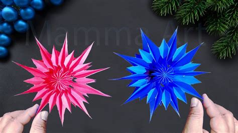 paper stars for christmas easy diy christmas decoration ideas paper snowflakes paper