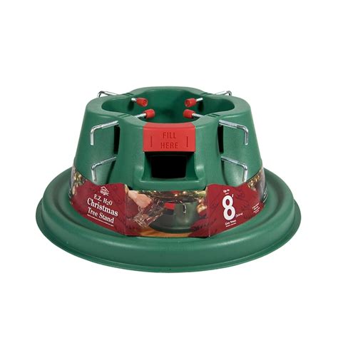 Home Logic 20 In Plastic 8 Ft Tree Stand In The Christmas Tree Stands
