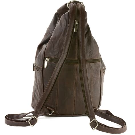 Womens Leather Backpack Purse Sling Shoulder Bag Handbag 3 In 1