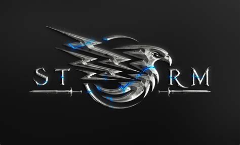 Game Logo Storm On Behance