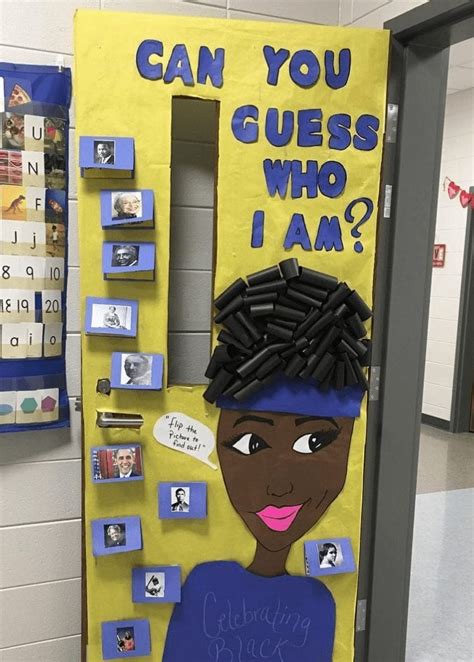 25 Inspirational Classroom Doors Celebrating Black History