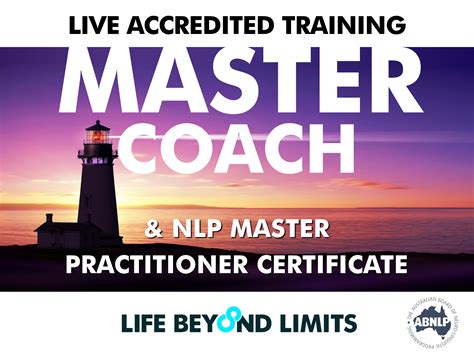 Master Coach And Nlp Master Practitioner Live Training June 2019