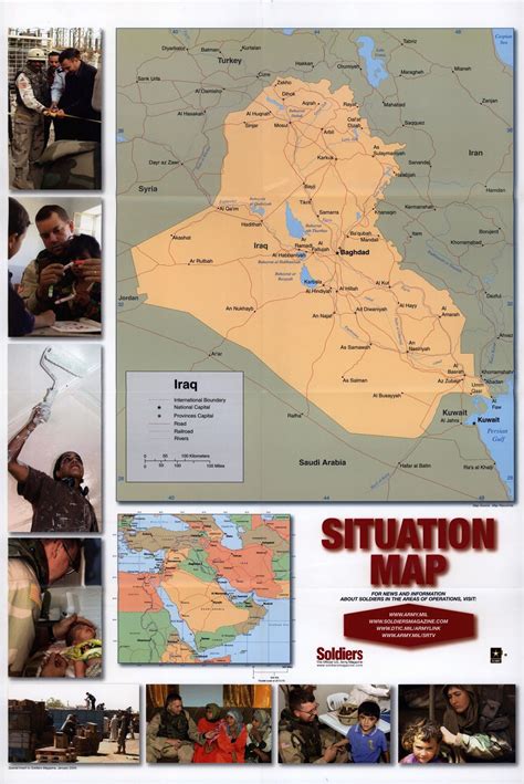 Large Scale Situation Map Of Iraq Iraq Asia Mapsland Maps Of