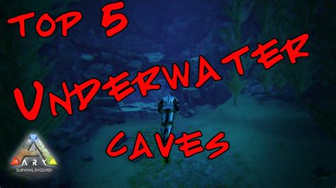 Top 5 Underwater Cave Base Locations 2021 Ark The Island YouTube