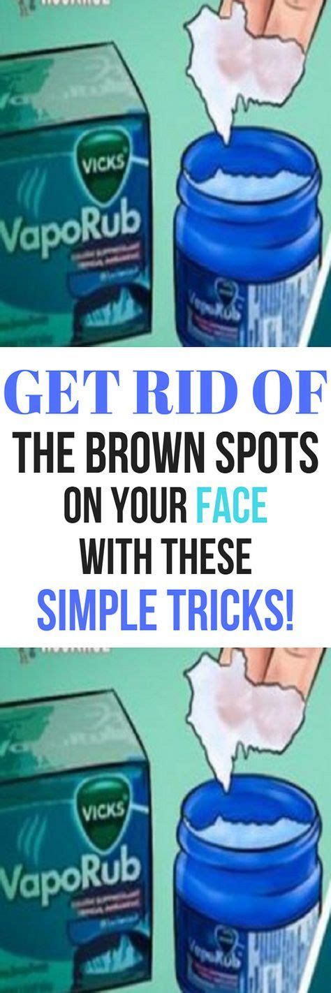 Get Rid Of The Brown Spots On Your Face With These Simple Tricks