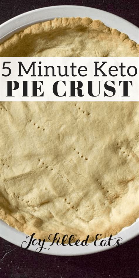 Easy Low Carb Pie Crust Gluten Free Keto Thm Only 3 Ingredients Artofit