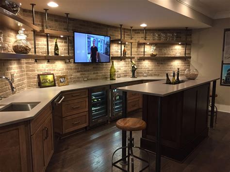 23 Cool Basement Ideas Bar Back Top Inspiration