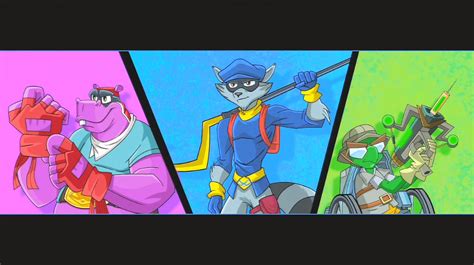 Image The Cooper Gang Sly Murray And Bentleypng Sly Cooper Wiki