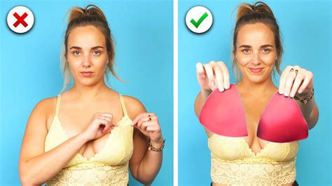 Quick And Easy Bra Hacks And More Girl Hacks You Will Love Youtube