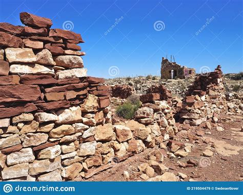 Two Guns Ghost Town In Diablo Canyon Stock Image Image Of West