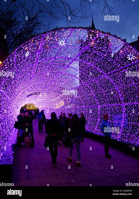 The Tunnel Of Light Christmas Illumination Northern Lights Experience