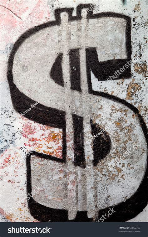 Maybe you would like to learn more about one of these? Graffiti Of A Sign Of The Dollar Stock Photo 58052767 ...