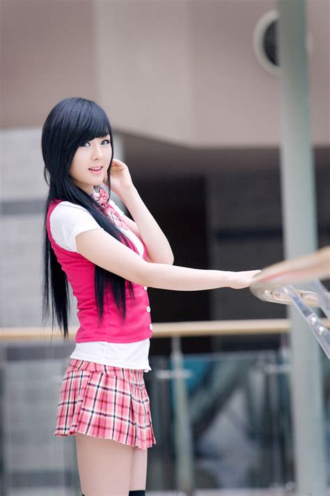 Hwang Mi Hee Pinky School Girl Asia Cantik Blog