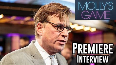 Aaron Sorkin Mollys Game London Premiere Interview Youtube