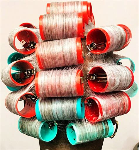 Using cozy curlers is easy. Pin by Steven Loomis on Roller | Big hair rollers, Sleep ...