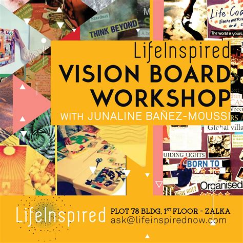 Lifeinspired Vision Board Workshop Lebtivity