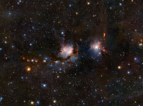 Eso Vista Telescope Reveals Hidden Stars In Messier 78