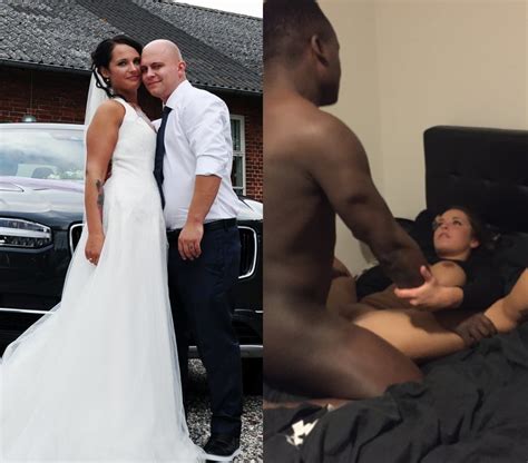 同じ女の「結婚式の画像」と「黒人と浮気セ クスしてる画像」が並べられるw ポッカキット