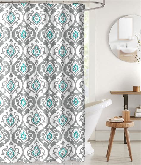 Grey And Teal Shower Curtain How To Blog