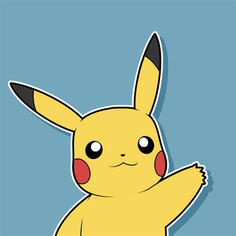 Pikachu Says Hi By Von Vector On Deviantart
